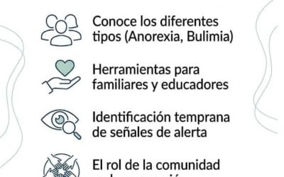 CHARLA SOBRE TRASTORNOS DE LA CONDUCTA ALIMENTARIA EN LA BIBLIOTECA 9 DE JULIO EN CASTELAR